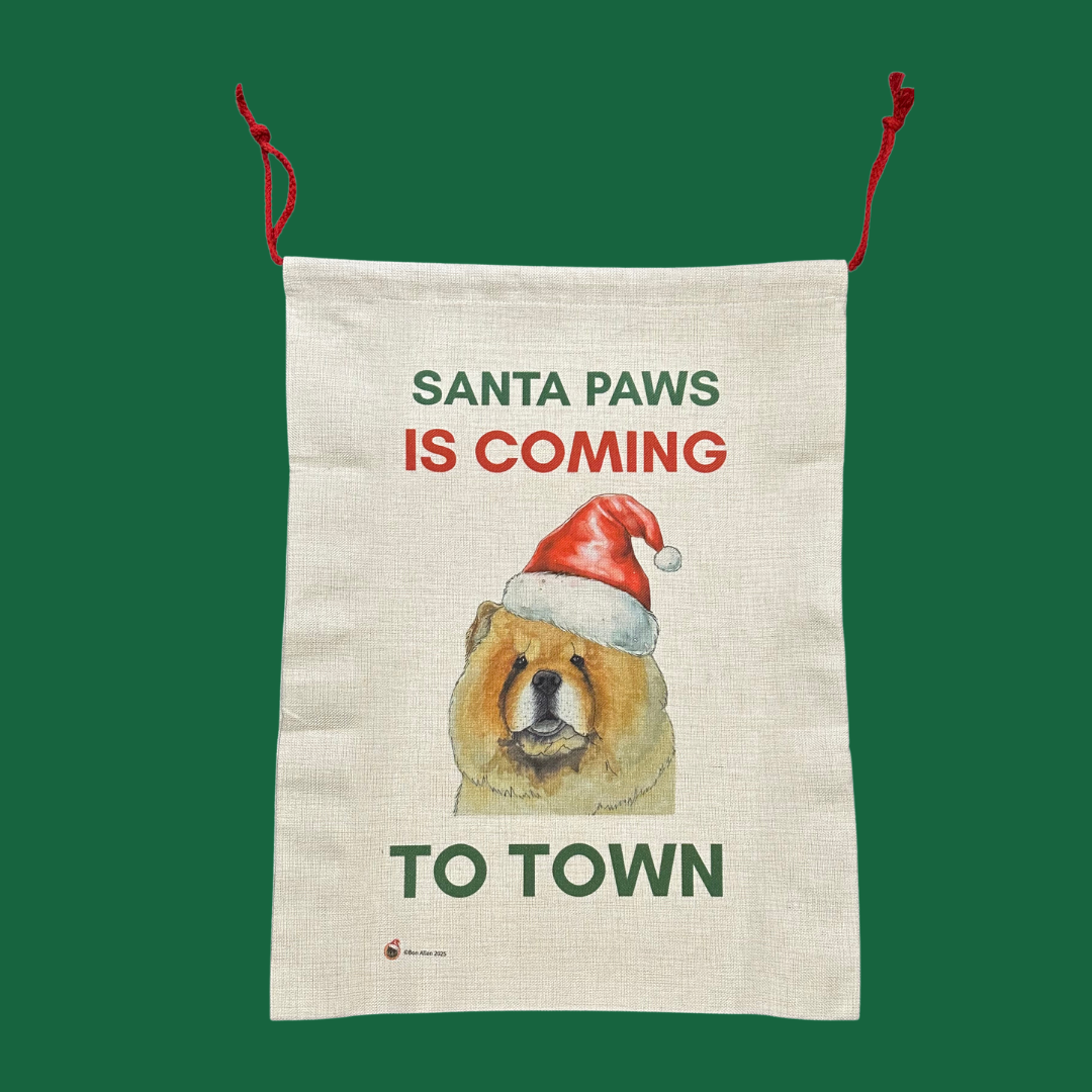 Santa Paws is coming to Town Santa Sack