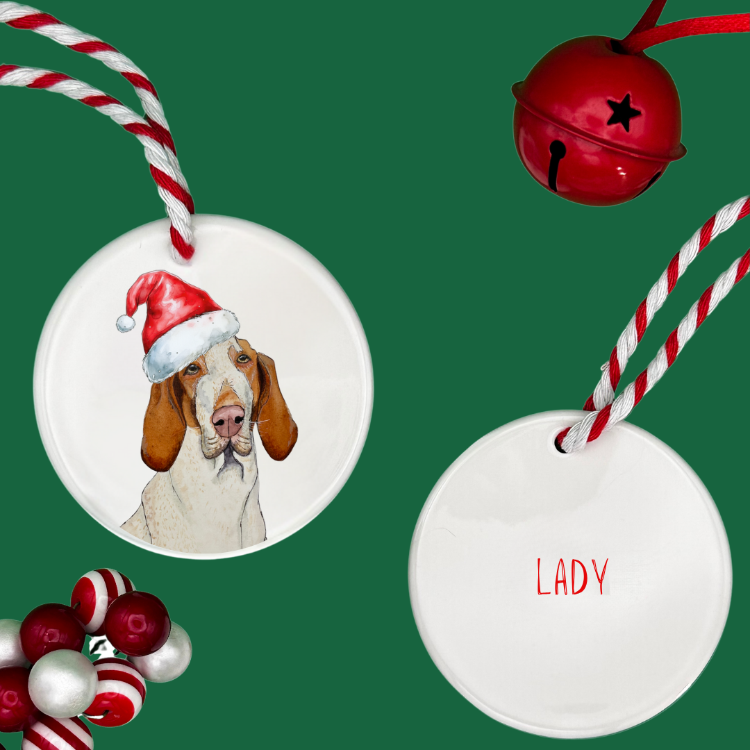 Dog Ceramic Hanging Ornament – Made Just for You
