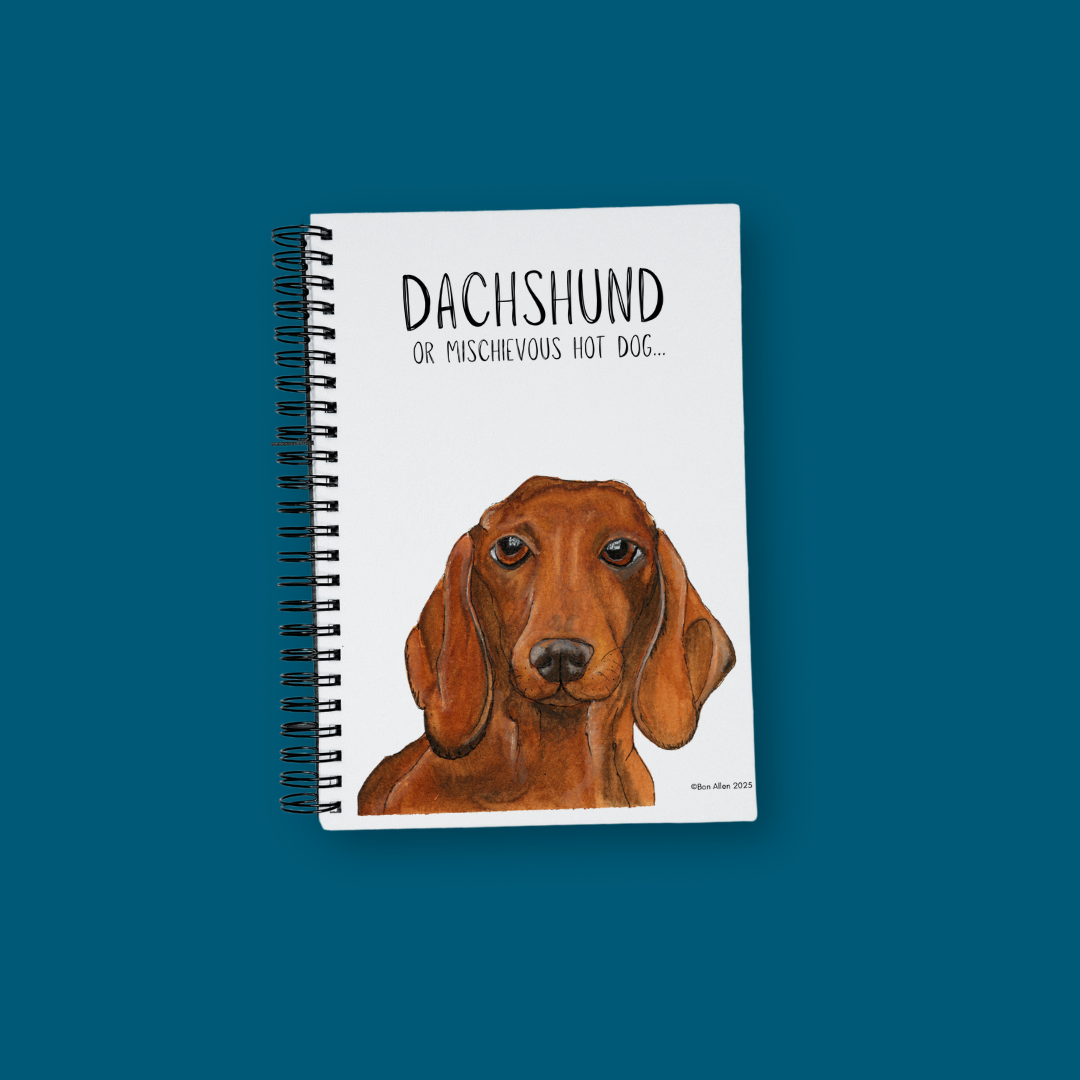 Dachshund Diaries – The Notebook You’ll Love to Paw-se Over!