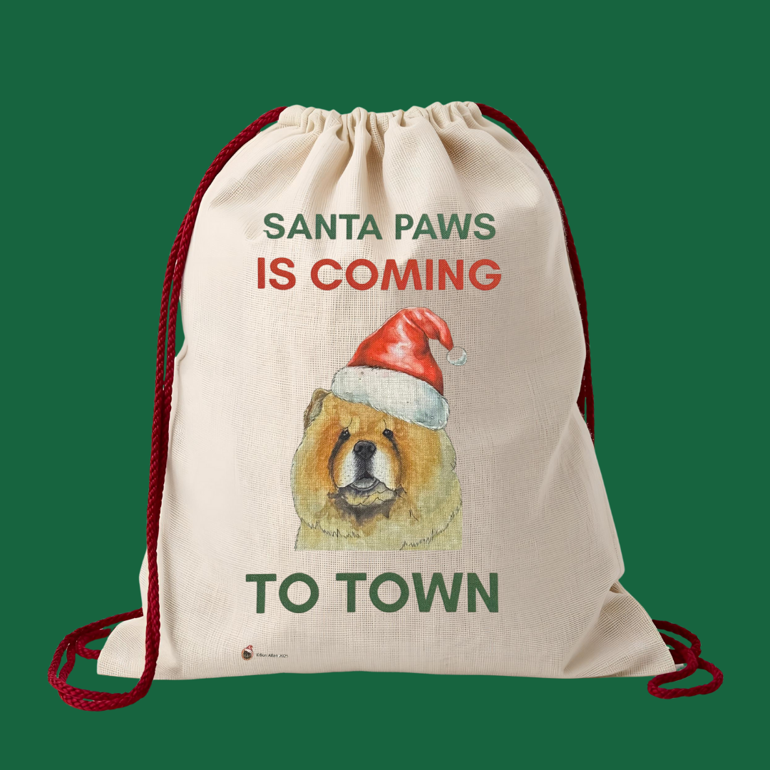 Santa Paws is coming to Town Santa Sack