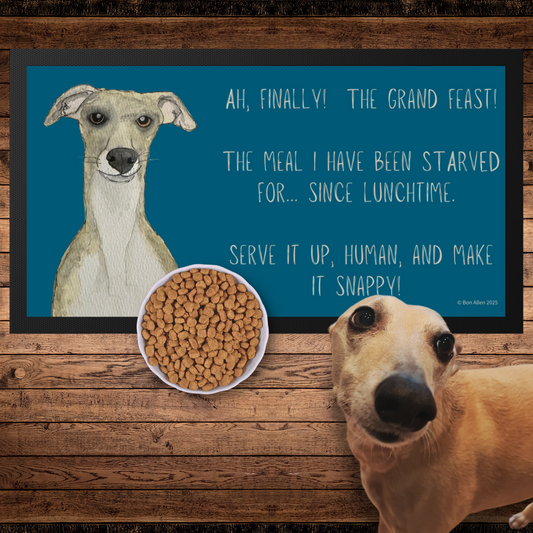 Personalised Pet Bowl Mat