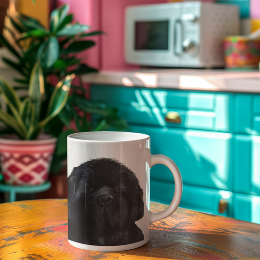 Couch-Sized Rescue Bear Mug – Hilarious Newfoundland Coffee Companion
