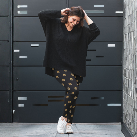 Red Chow Chow Leggings