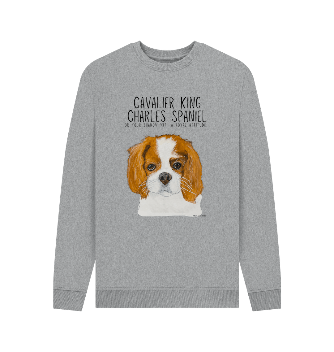 Light Heather Printed Sweater