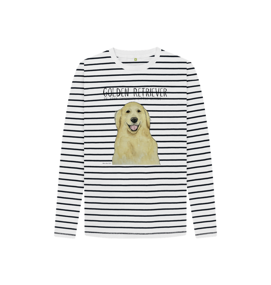 Navy Stripes Printed Kids T-Shirt