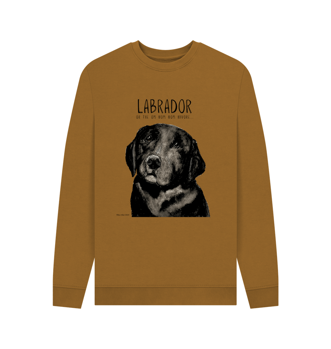 Brown Printed Sweater