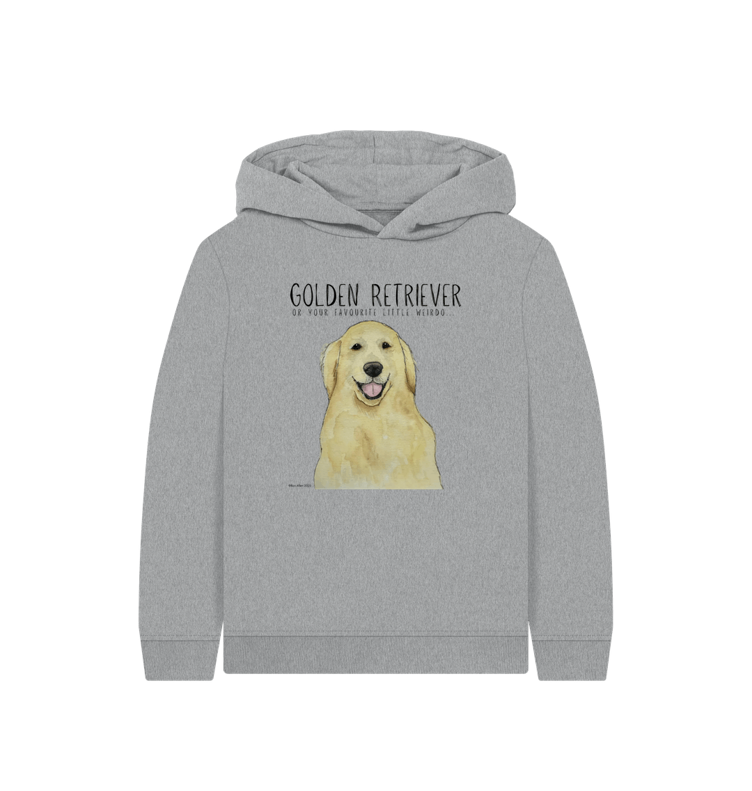 Athletic Grey Printed Kids Hoodie