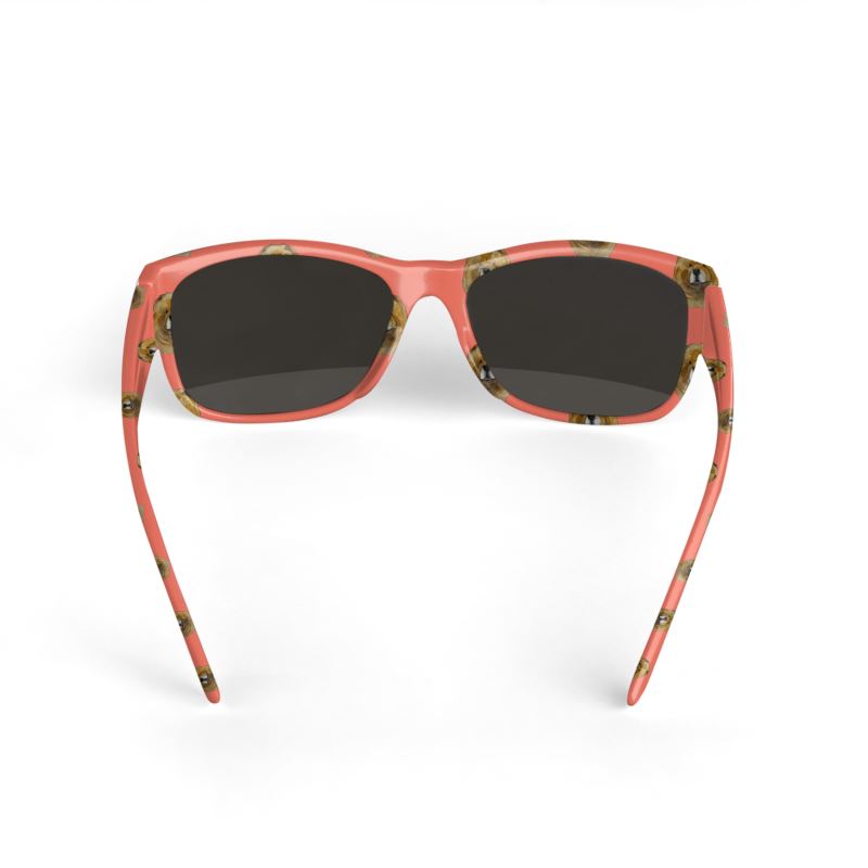 Bon Dog Coral Red Chow Sunglasses