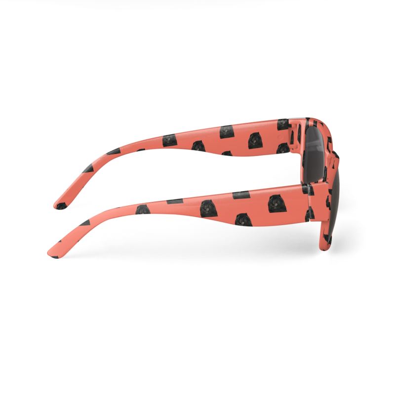 Bon Dog Coral Black Chow Sunglasses