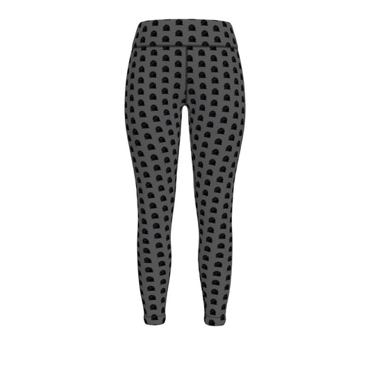 Couch-Sized Rescue Bear Ladies Sports Leggings – Premium Newfoundland
