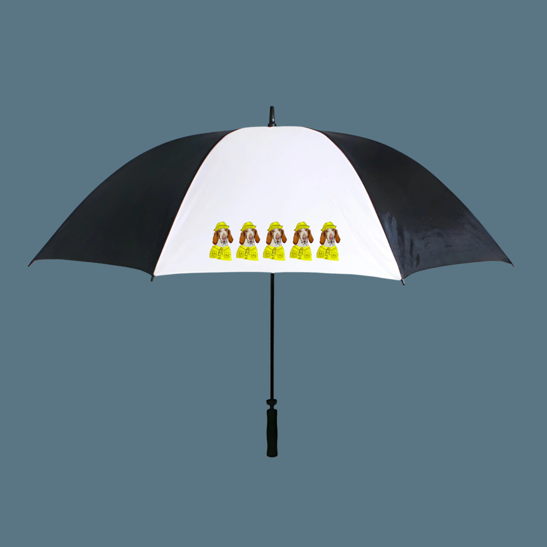 Bracco Italiano Golf Umbrella – High End Canine Elegance with Slightly Suspicious Intent