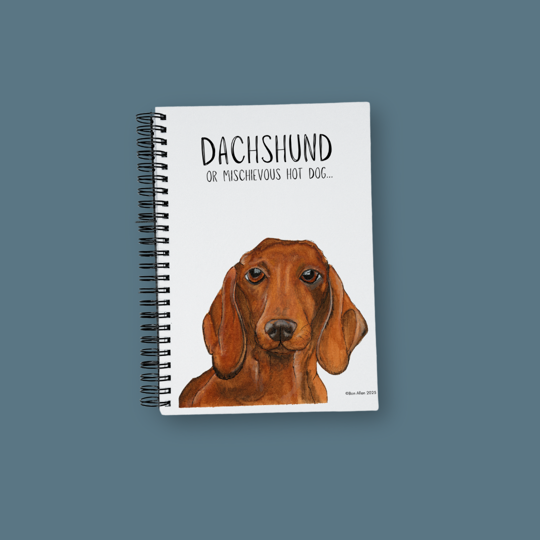 Dachshund Diaries – The Notebook You’ll Love to Paw-se Over!