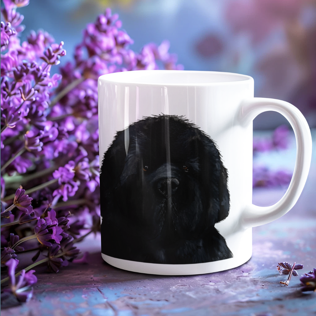 Couch-Sized Rescue Bear Mug – Hilarious Newfoundland Coffee Companion