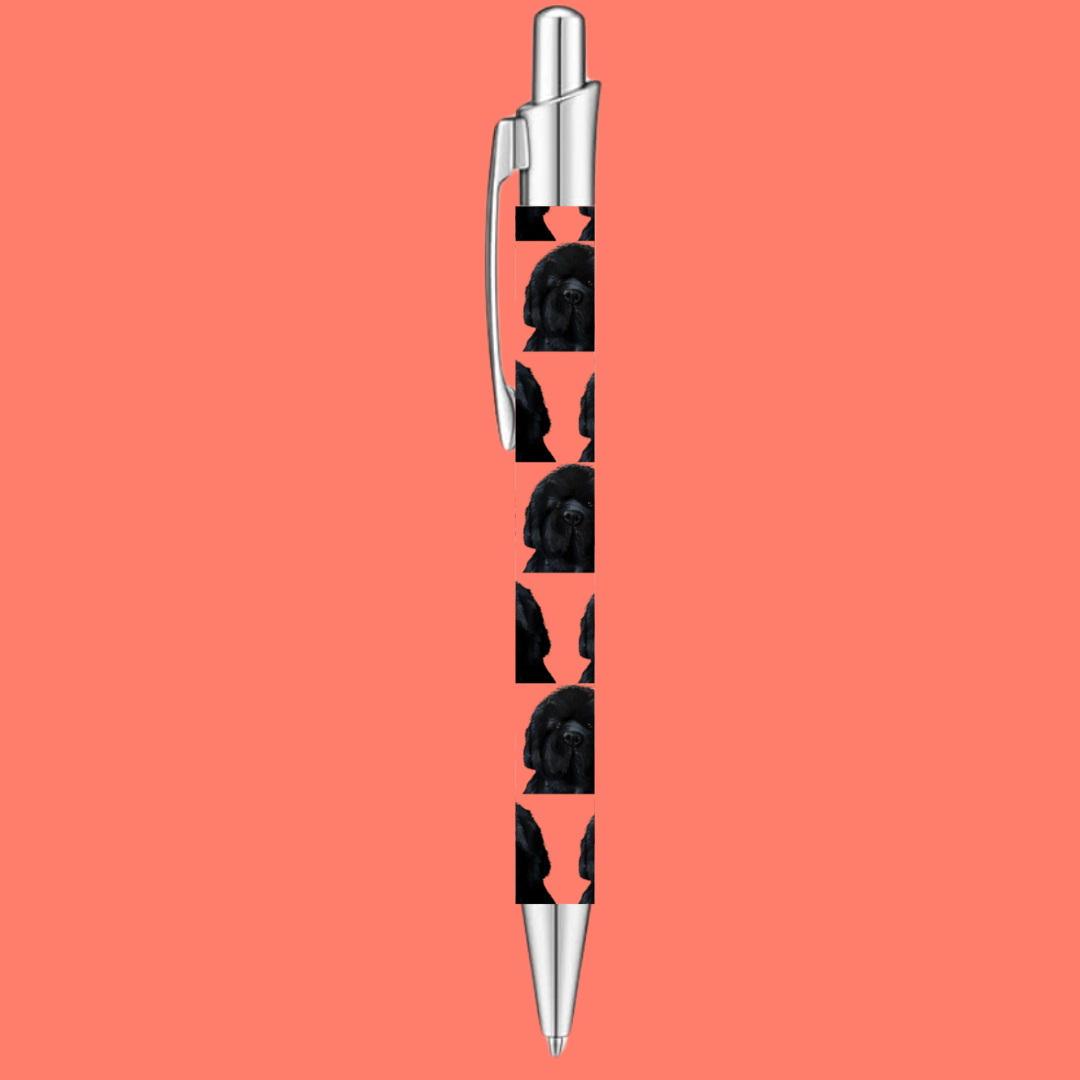 Handmade Newfoundland Pen – Couch-Sized Rescue Bear Writing Companion
