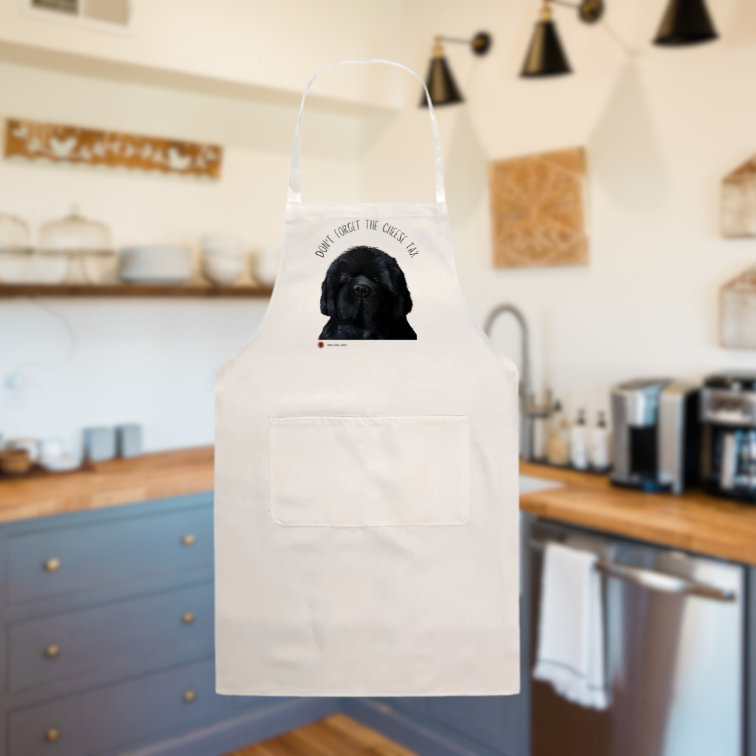 Couch-Sized Rescue Bear Apron – Hilarious Newfoundland Cooking Companion