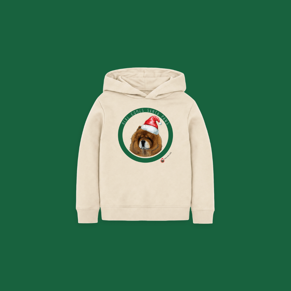 Here Comes Santa Paws Children's Hoody