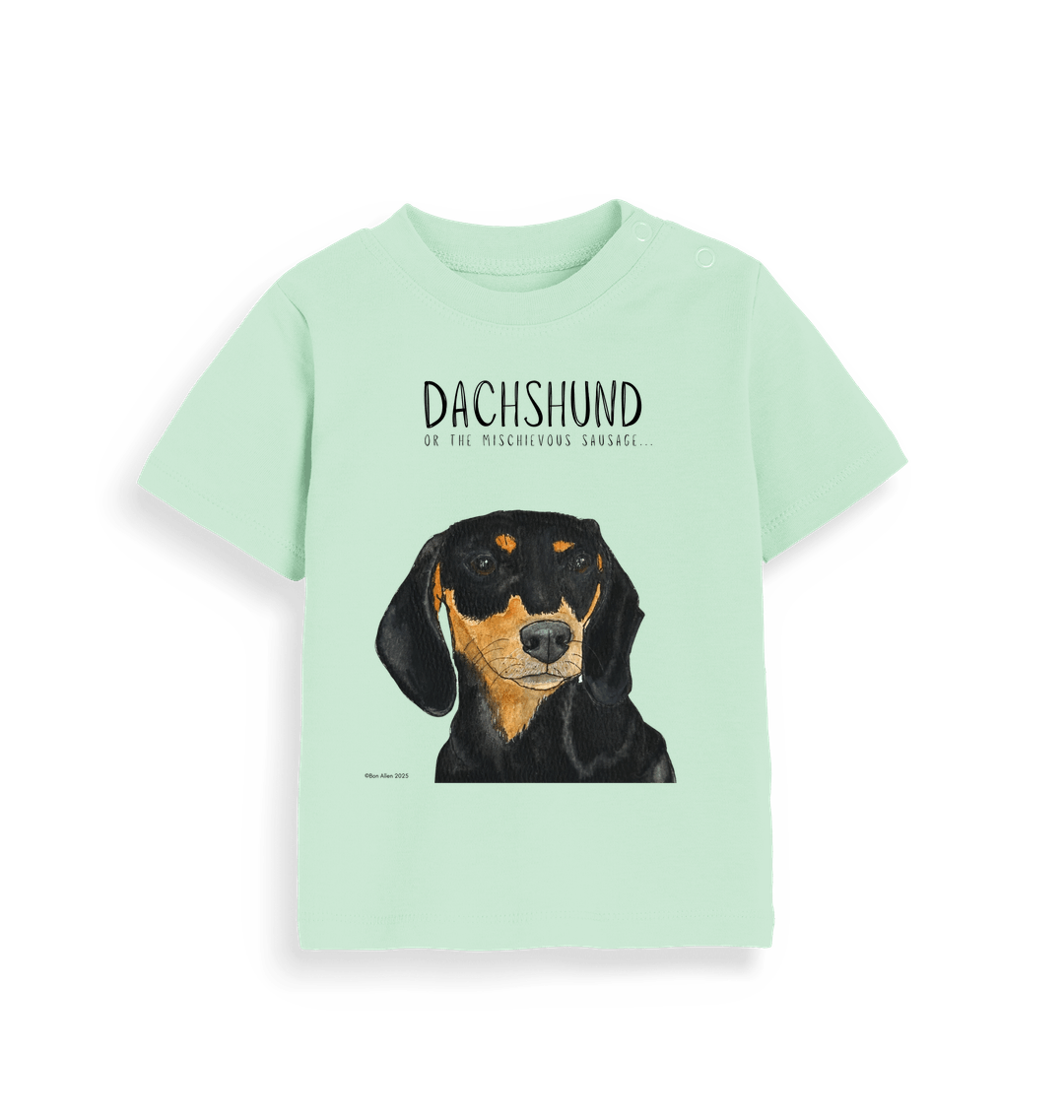 Mint Printed Kids T-Shirt