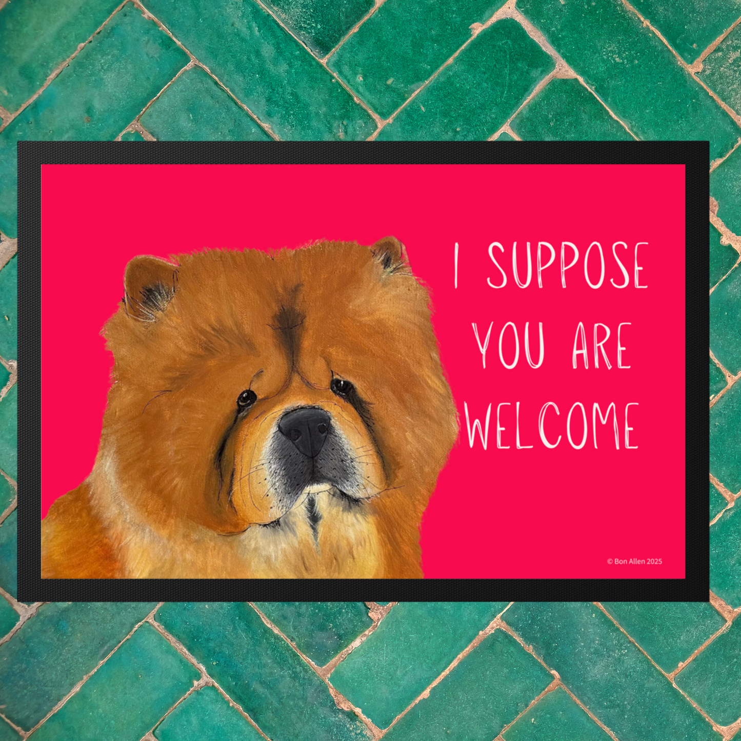 Personalised Pet Doormat – Welcome (Or Else!)