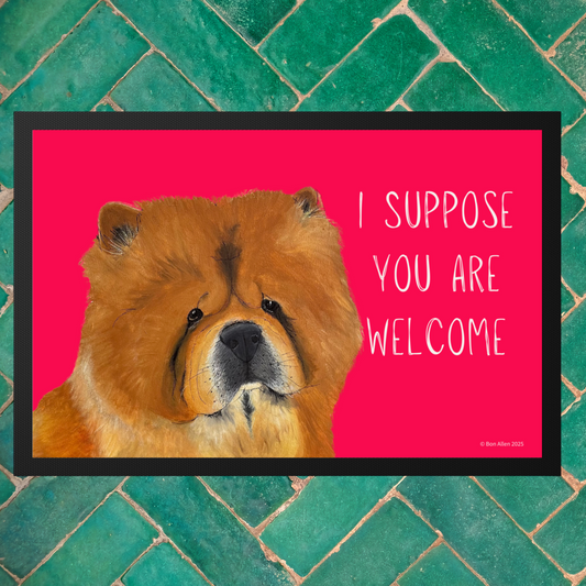 Personalised Pet Doormat – Welcome (Or Else!)