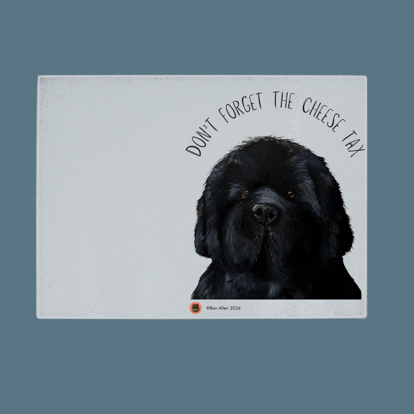 Newfoundland “Cheese Tax” Chopping Board