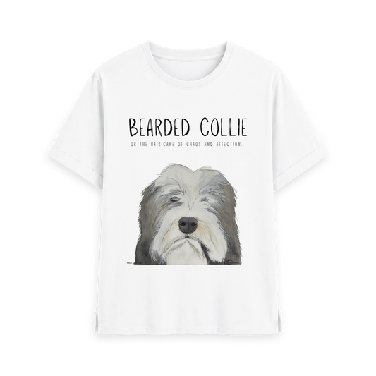 White Printed T-shirt Front