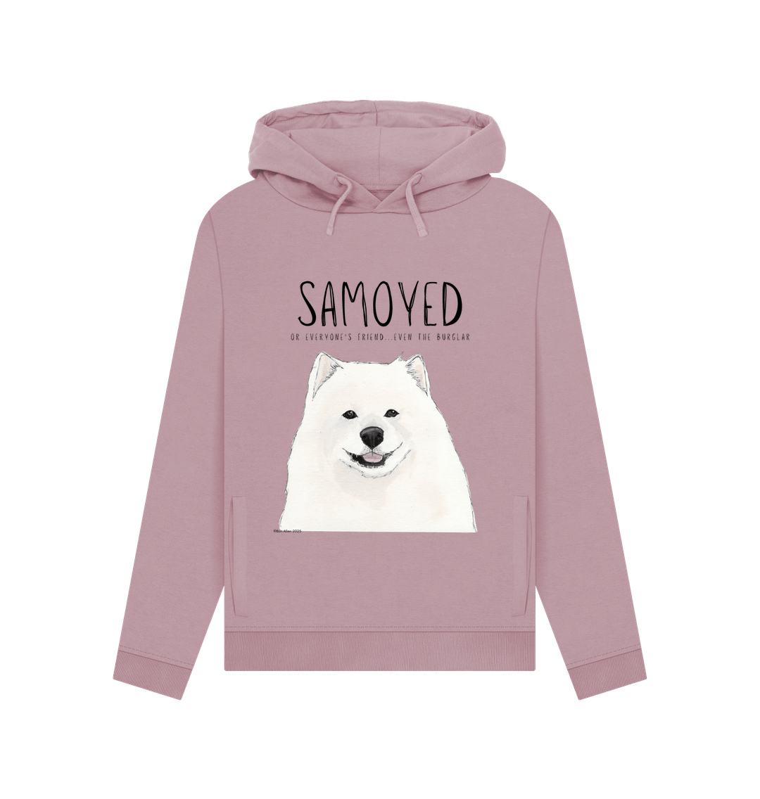 Mauve Printed Hoody