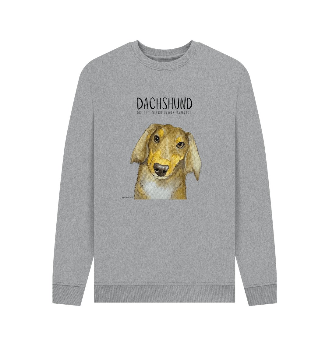 Light Heather Printed Sweater