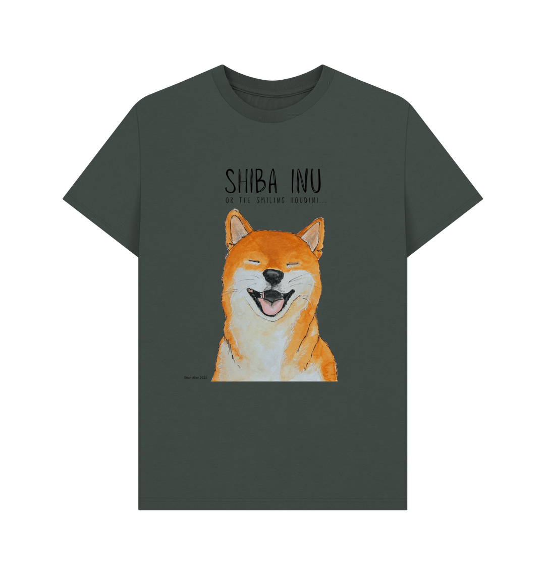 Dark Grey Printed T-shirt