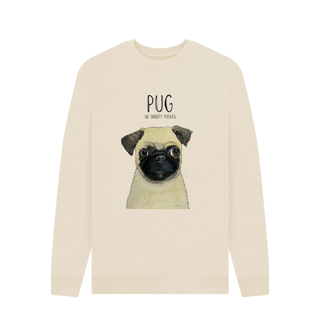 Oat Printed Sweater Front