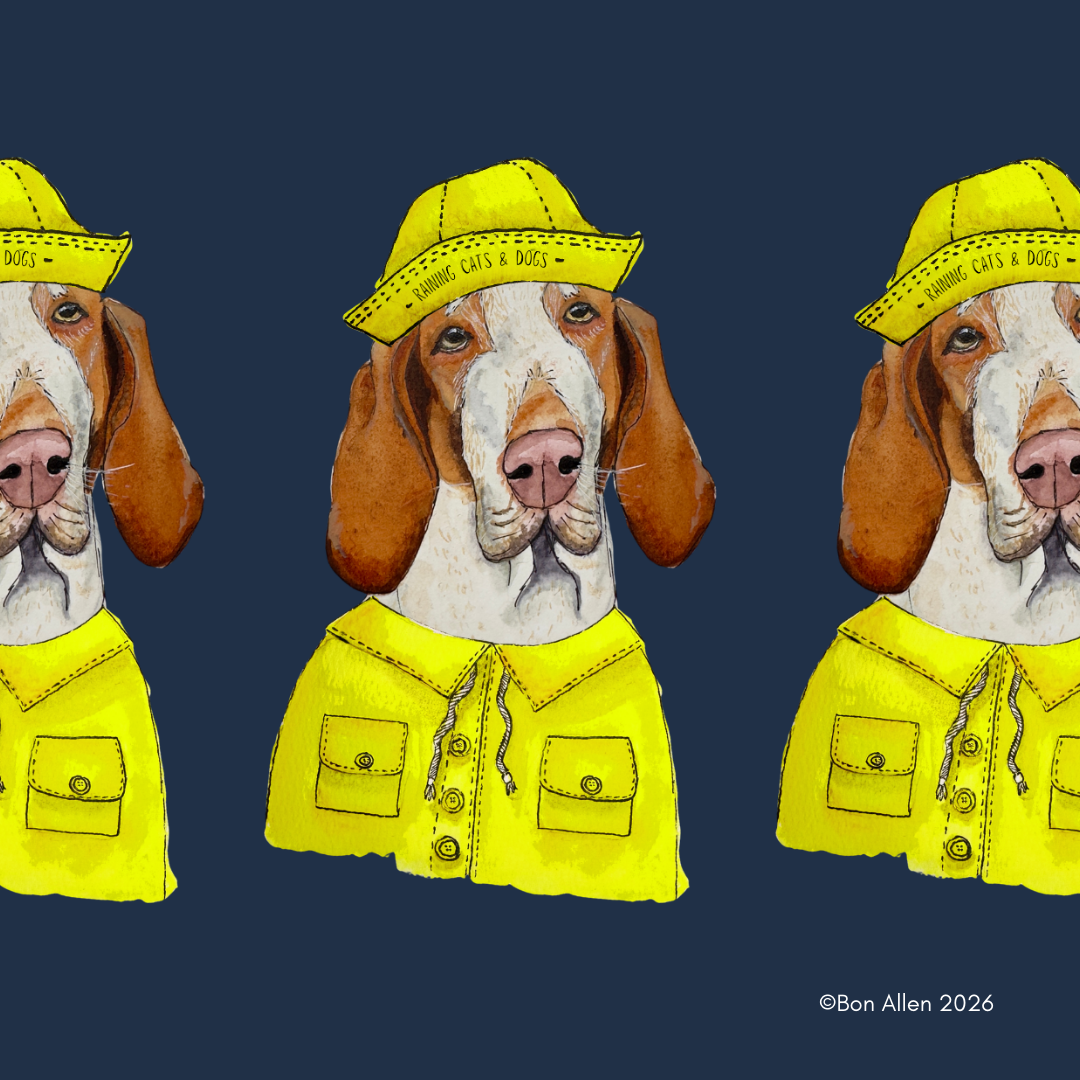 Bracco Italiano Golf Umbrella – High End Canine Elegance with Slightly Suspicious Intent