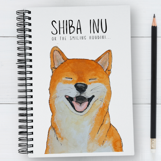 All About Dogs Fabric Notebook