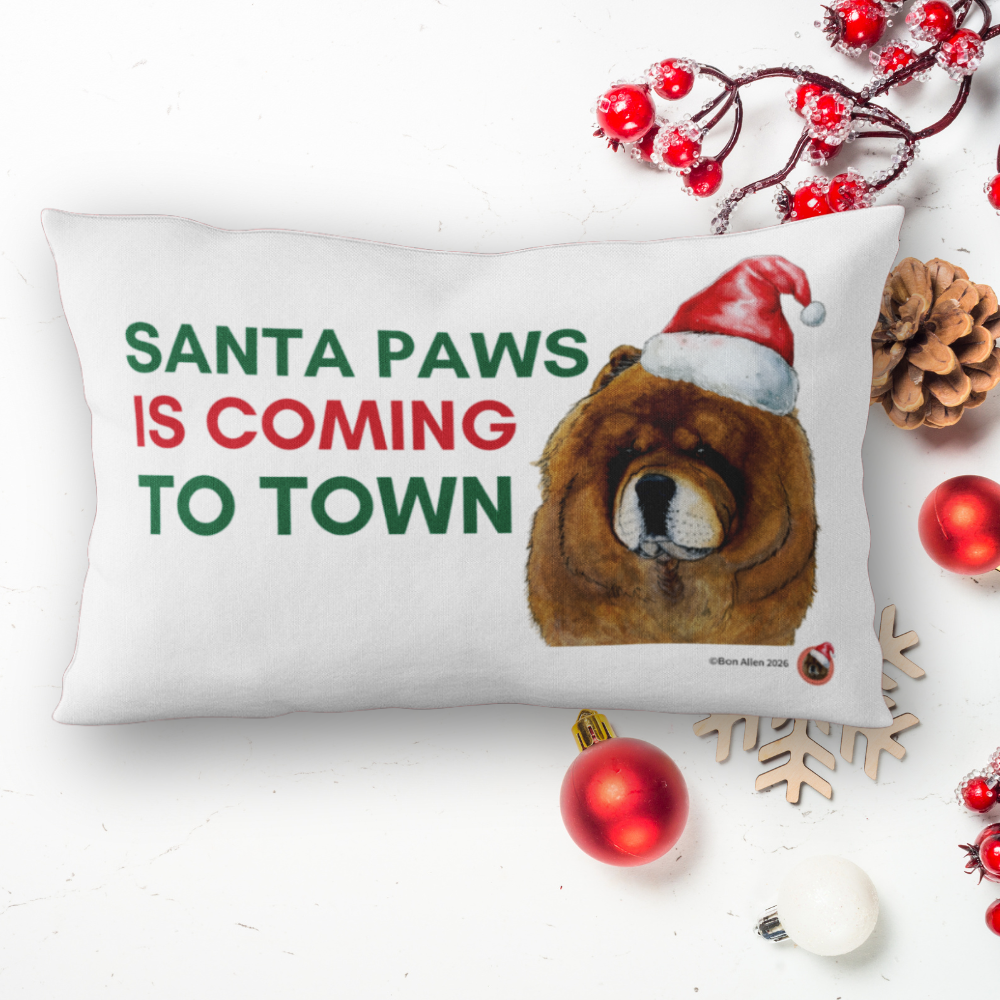 Personalised Linen Christmas Cushion Cover