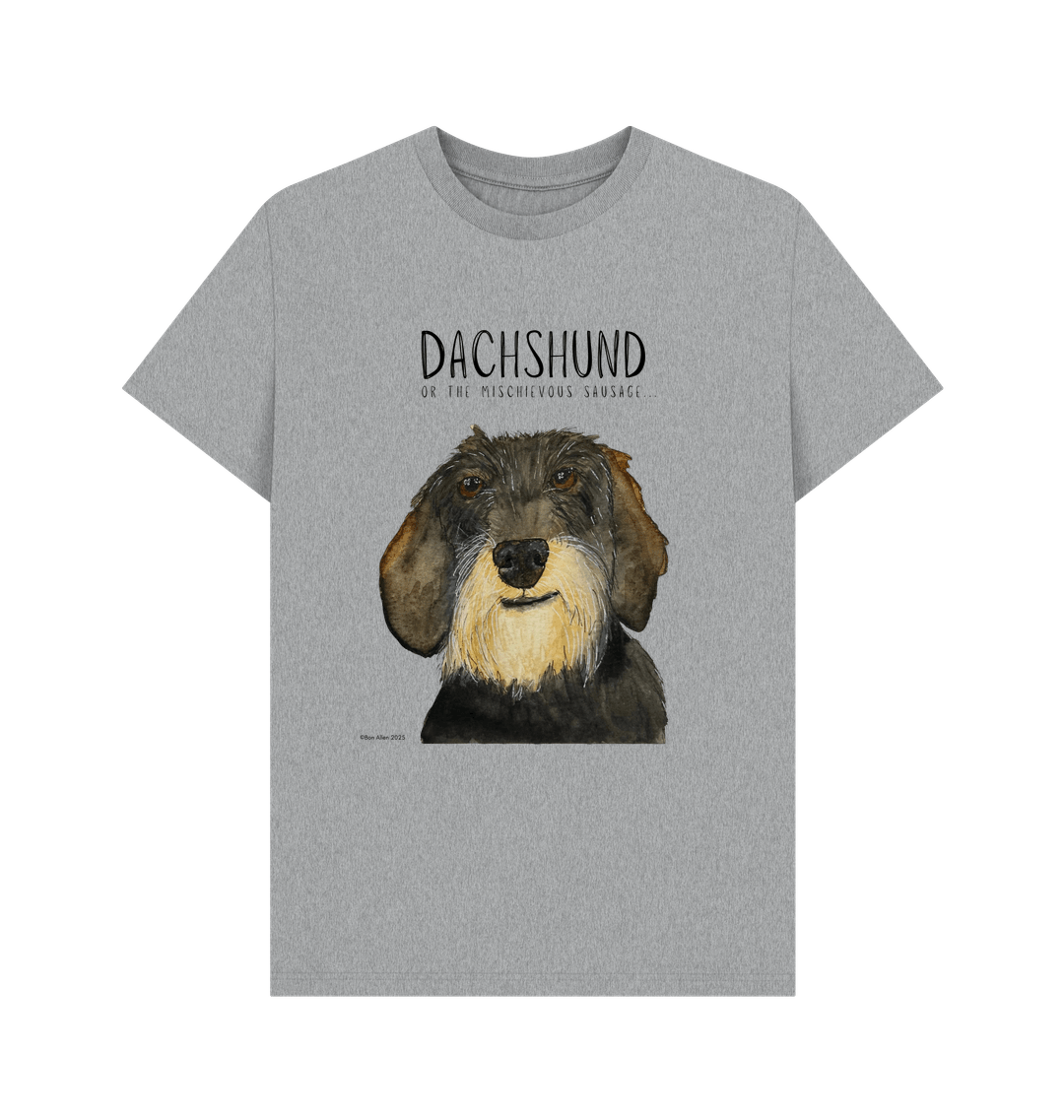Athletic Grey Printed T-shirt