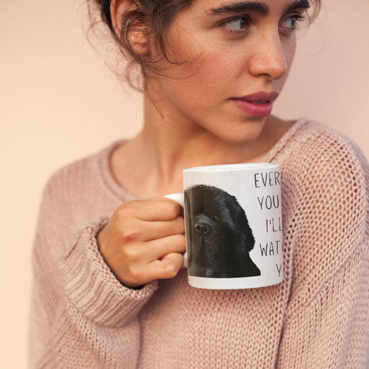 Couch-Sized Rescue Bear Mug – Hilarious Newfoundland Coffee Companion