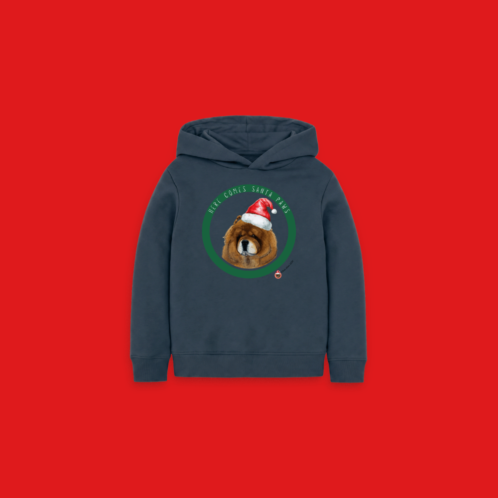Here Comes Santa Paws Children's Hoody