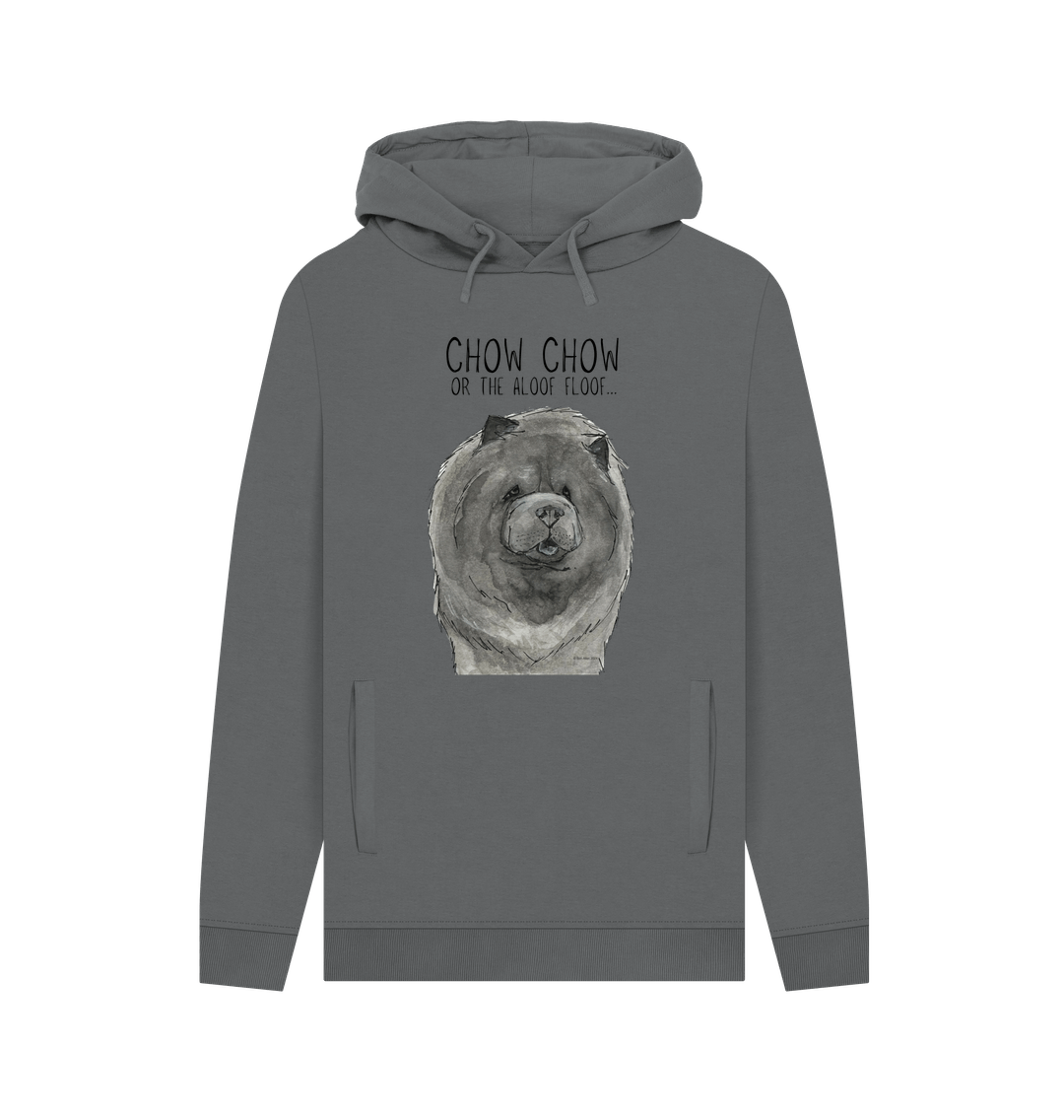 Slate Grey Printed Hoody