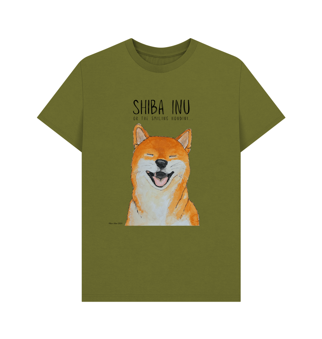 Moss Green Printed T-shirt