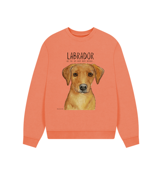 Apricot Printed Sweater