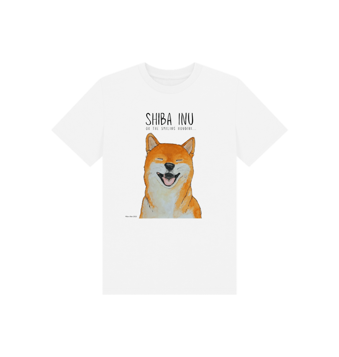 White Printed Kids T-Shirt