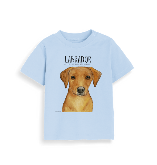 Dusty Blue Printed Kids T-Shirt