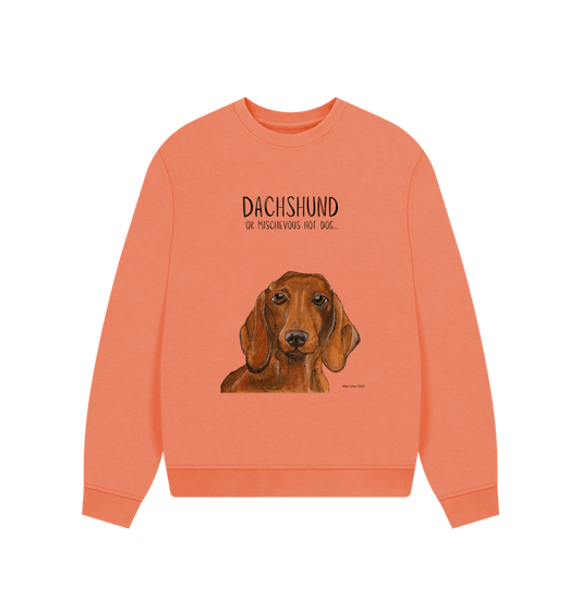 Apricot Printed Sweater