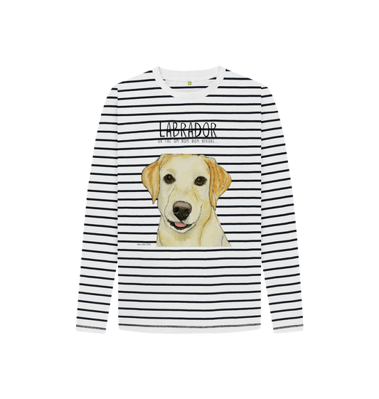 Navy Stripes Printed Kids T-Shirt