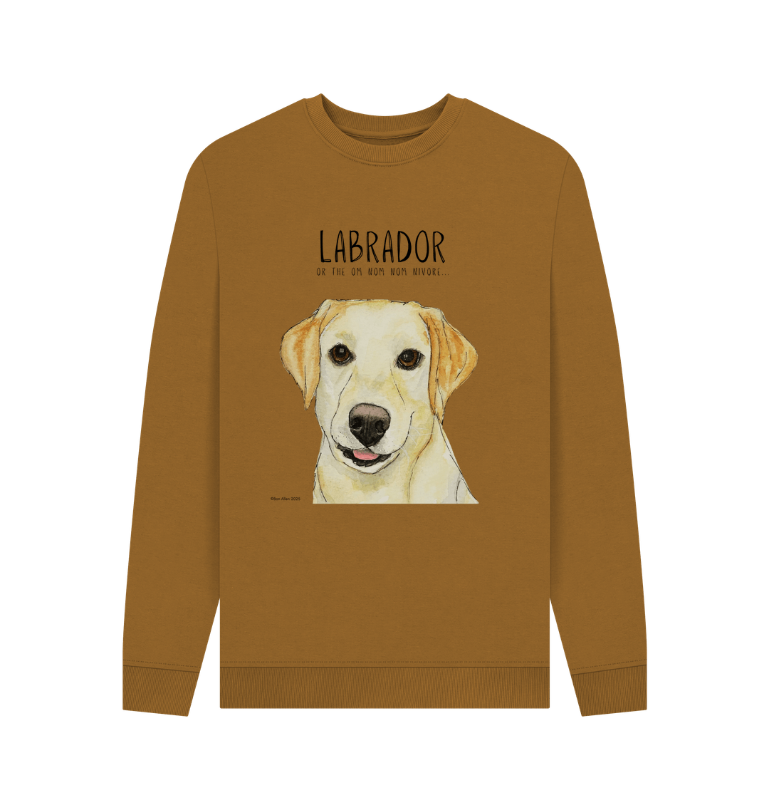 Brown Printed Sweater