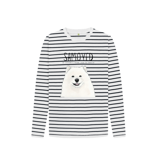 Navy Stripes Printed Kids T-Shirt