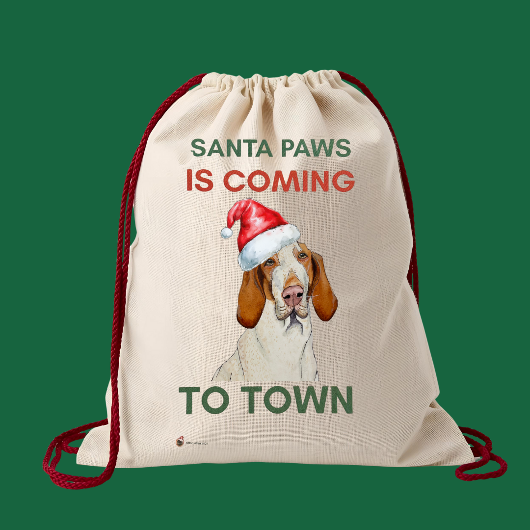 Santa Paws is coming to Town Santa Sack