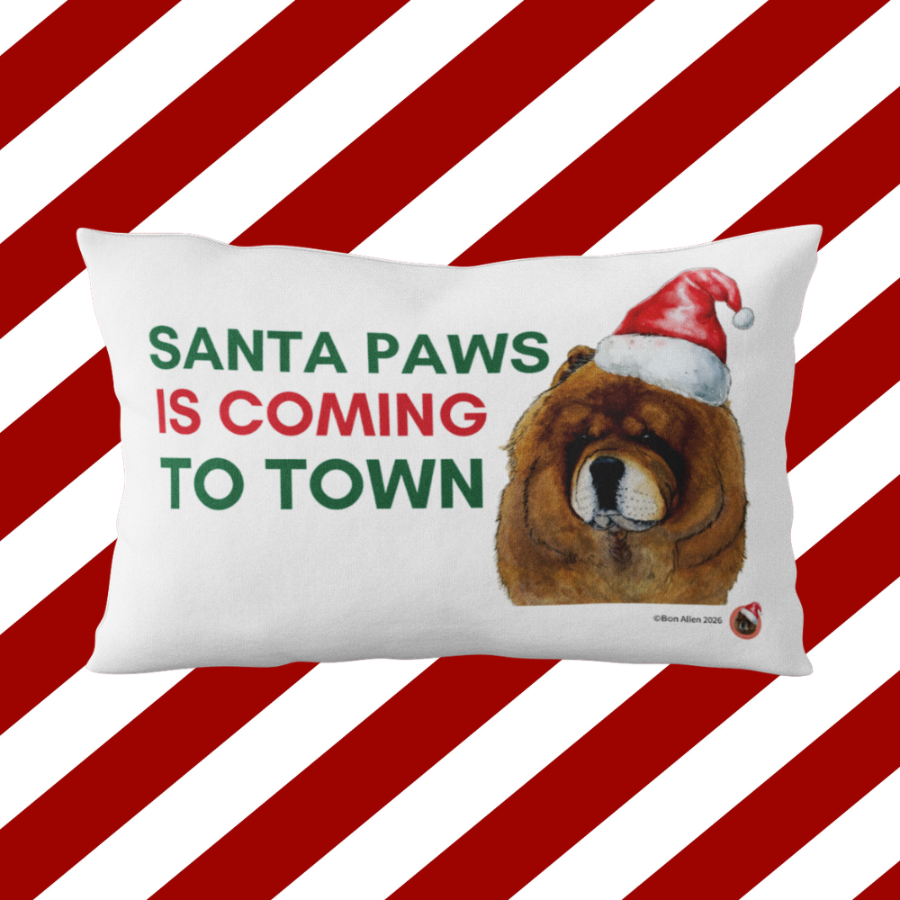 Personalised Linen Christmas Cushion Cover