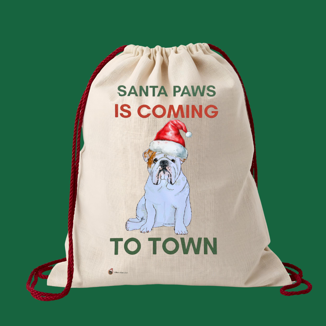 Santa Paws is coming to Town Santa Sack