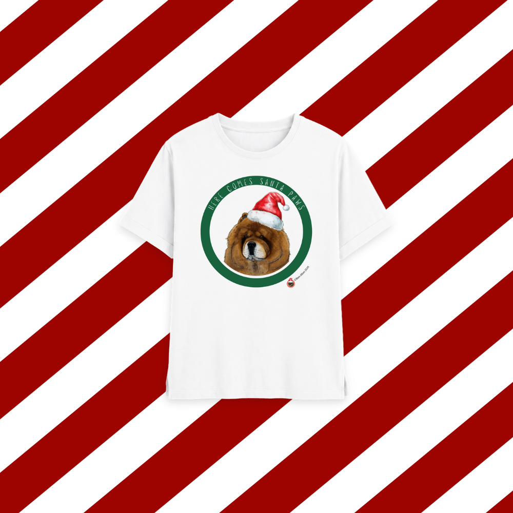 Personalised Women's Relaxed Fit Christmas T-Shirt