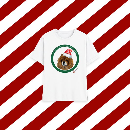 Personalised Women's Relaxed Fit Christmas T-Shirt