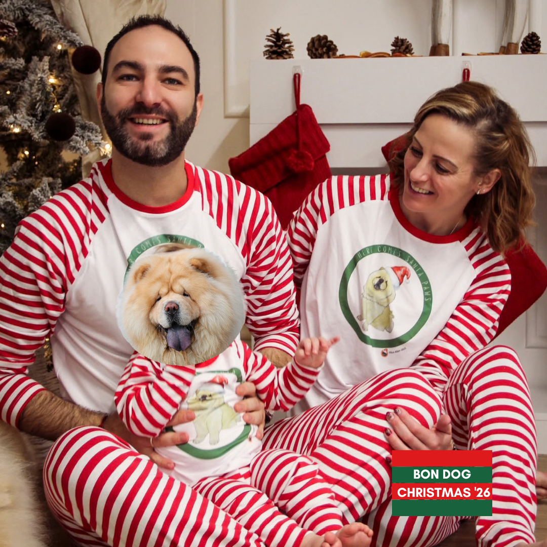 Here Comes Santa Paws Christmas Family Pyjamas